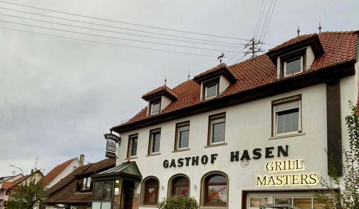 Gasthof Hasen Grill Masters Hotel Geislingen Exterior photo